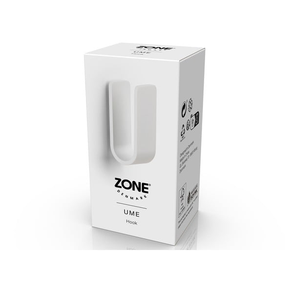 Fehér fali fém akasztó Ume – Zone-image-3