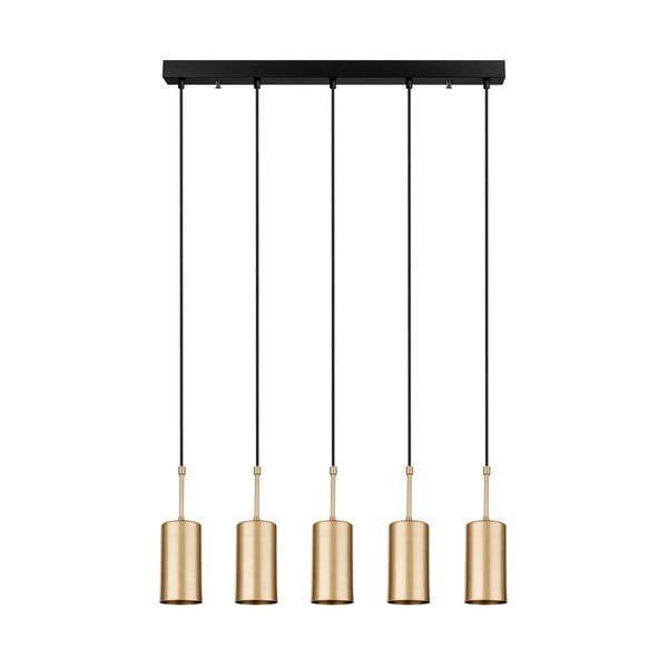 Geo aranyszínű függőlámpa, magasság 120 cm - Squid Lighting