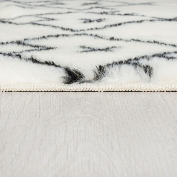 Fehér mosható szőnyeg 120x170 cm Adil – Flair Rugs-image-4