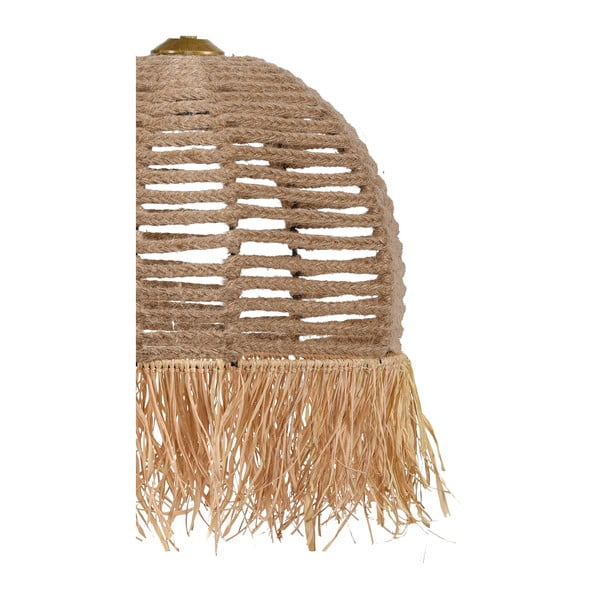 Világosbarna függőlámpa ø 30 cm – Opviq lights-image-3