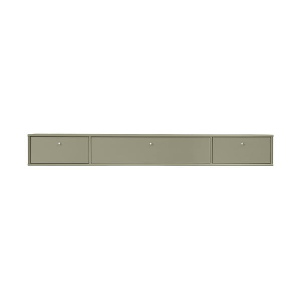 Khaki TV-állvány 176x22x32,5 cm Mistral – Hammel Furniture