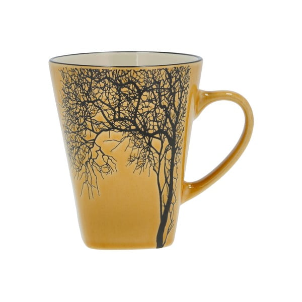 Sárga agyagkerámia bögre 350 ml Hela – Villa Collection