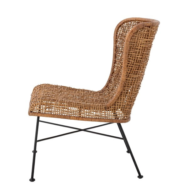 Natúr színű szőtt fotel Somme – Bloomingville-image-3