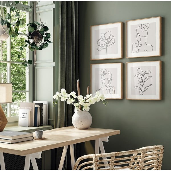 Kép szett 4 db-os 30x30 cm  -image-1