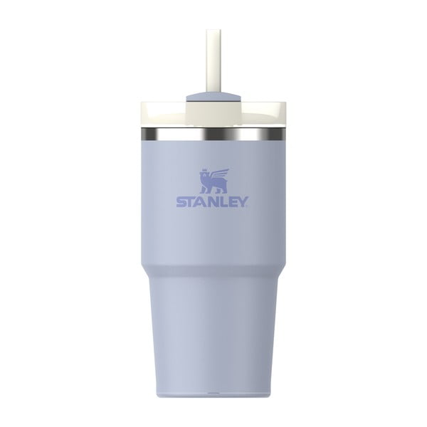 Lila rozsdamentes acél termosz szívószállal 600 ml Quencher H2.0 FlowState Tumbler Dew Drop – Stanley