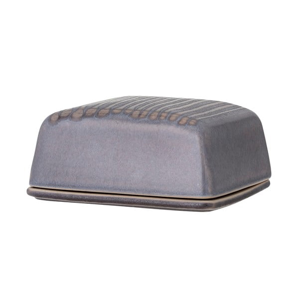 Raben szürke agyagkerámia vajtartó, ø 13 cm - Bloomingville-image-2