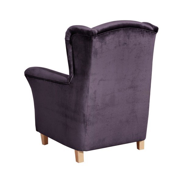 Agnetha Suede lila füles fotel - Max Winzer-image-2