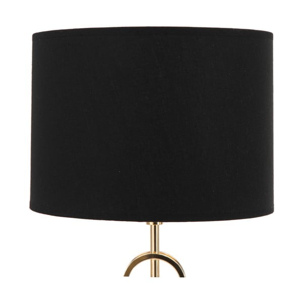 Glam Rings fekete-aranyszínű asztali lámpa, magasság 54,5 cm - Mauro Ferretti-image-4