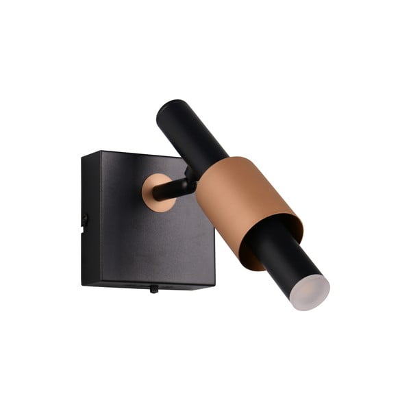 Fekete-bronzszínű LED spotlámpa 20,5x10 cm Ikaris – Trio Select