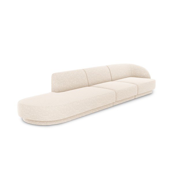 Krémszínű kanapé 302 cm Miley – Micadoni Home-image-3