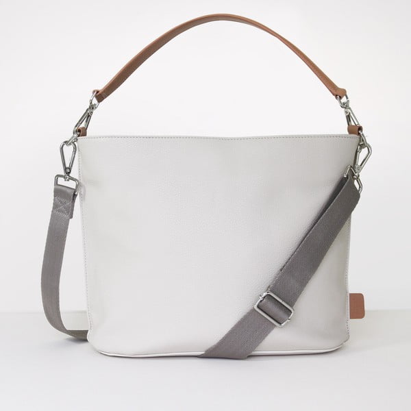 Finsbury Fashion Bag fehér táska, vállpánttal - Caroline Gardner