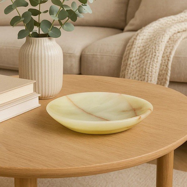 Kő dekoratív tálca 12,5x20 cm Oleena – Premier Housewares-image-1