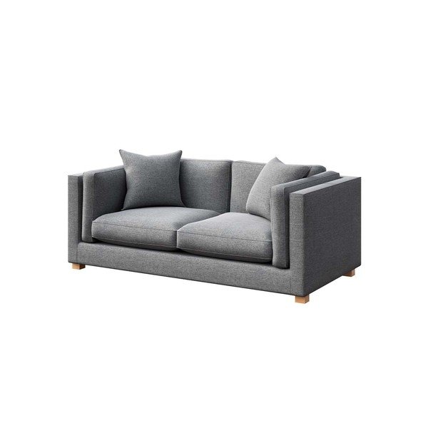 Szürke kanapé 195 cm Pomo – Ame Yens-image-2