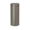 Szürke acél érintésre nyíló szemetes 30 l Touch Bin – Brabantia