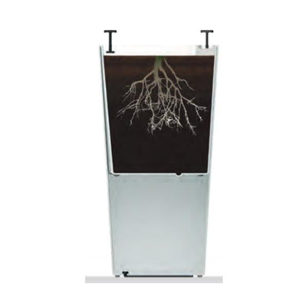 Elise matt barna kaspó, magasság 26 cm - Gardenico-image-1