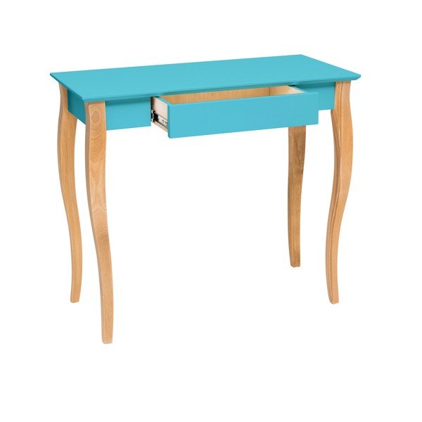 Lillo sötéttürkiz íróasztal, hosszúság 85 cm - Ragaba-image-1
