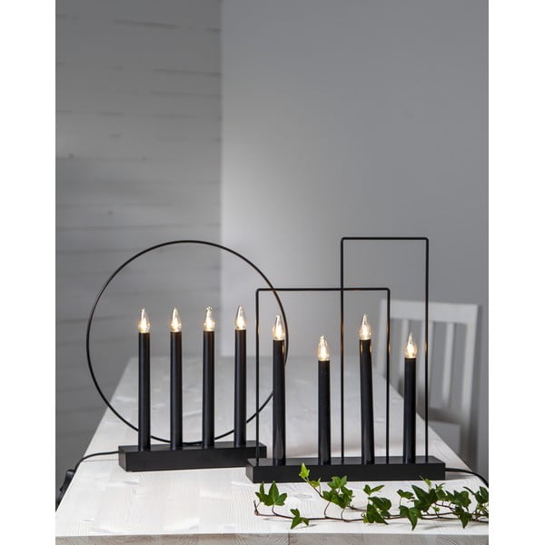 Fekete fénydekoráció Glossy – Star Trading-image-1