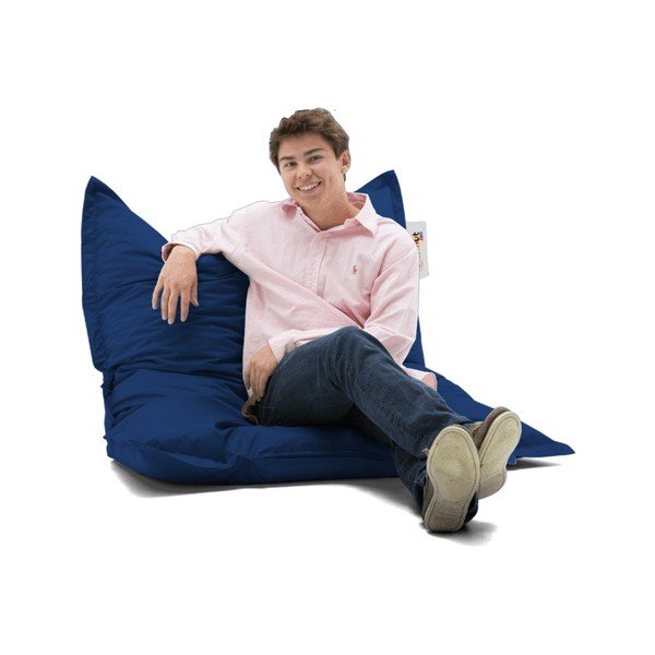 Sötétkék kerti ülőzsák Mattress – Floriane Garden-image-1