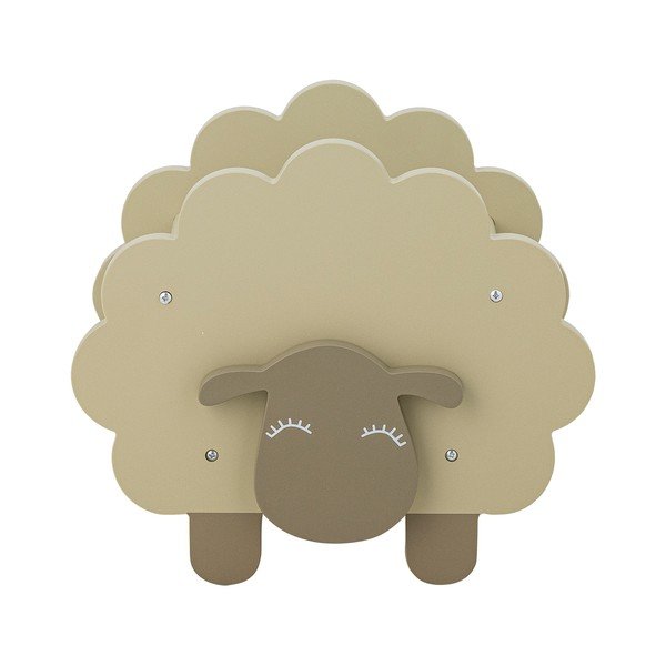 Bézs gyerek könyvespolc 30,5x30x35 cm Dolly – Bloomingville Mini-image-3