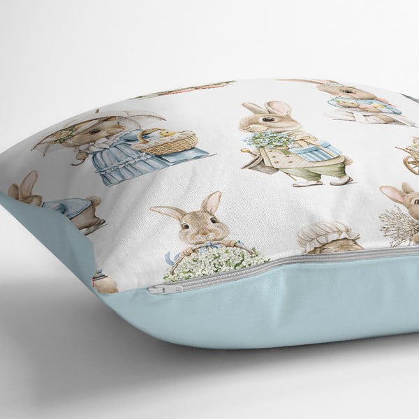 Párnahuzat húsvéti mintával 43x43 cm – Mila Home-image-1