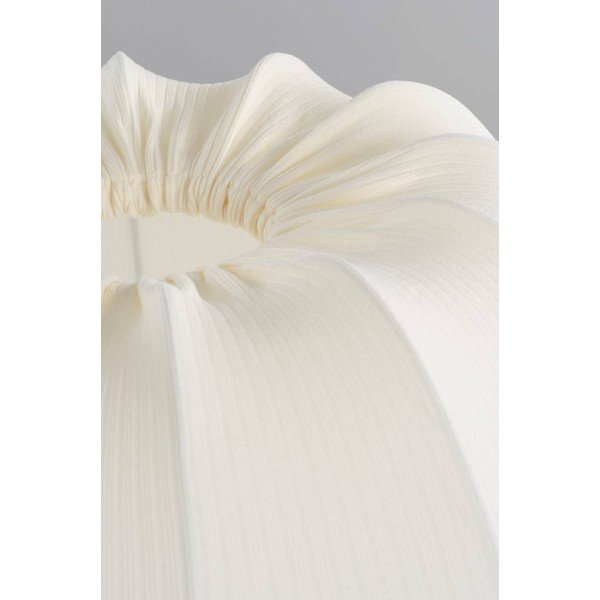 Fehér-fényes ezüstszínű textil állólámpa (magasság 150 cm) Pion – Jotex-image-3