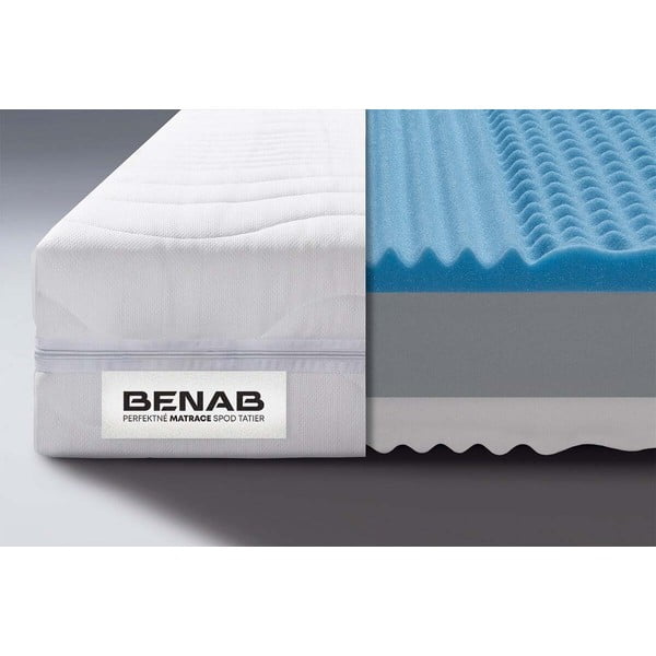 Kemény-közepes keménységű kétoldalas hab matrac 90x200 cm BonLife – BENAB-image-1