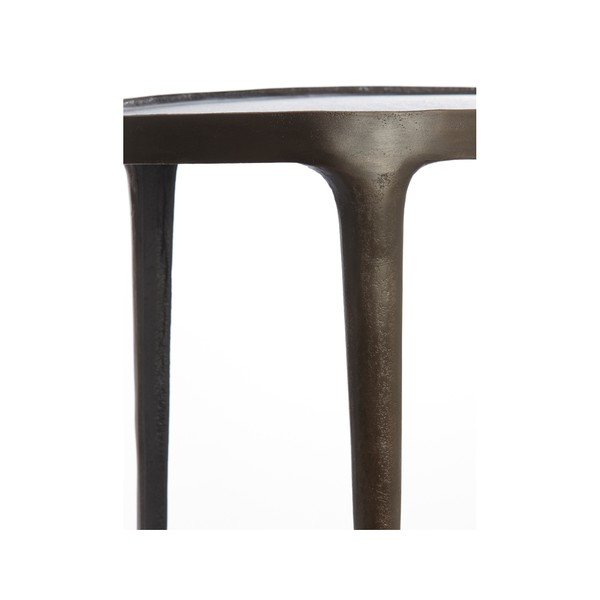 Fém kerek tárolóasztal szett 2 db-os 33x70 cm Arica – Light & Living-image-3