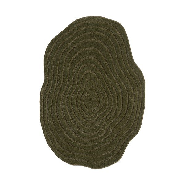 Sötétzöld szőnyeg 160x230 cm Pebble – ESTE