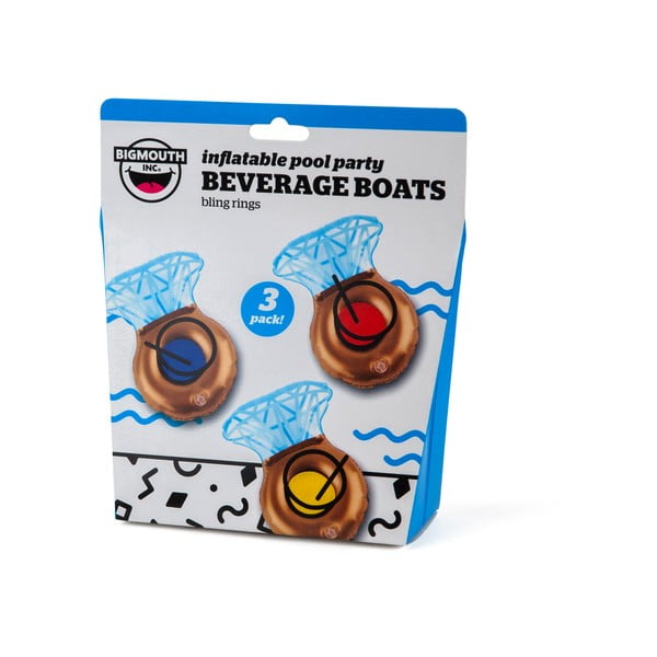 3 db-os, gyűrű formájú, úszó italtartó szett - Big Mouth Inc.-image-2