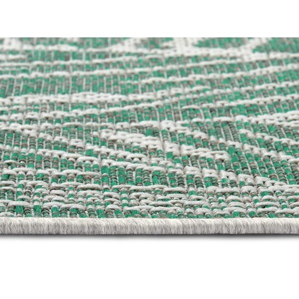 Monstera zöld-bézs kültéri szőnyeg, 140 x 200 cm - NORTHRUGS-image-3