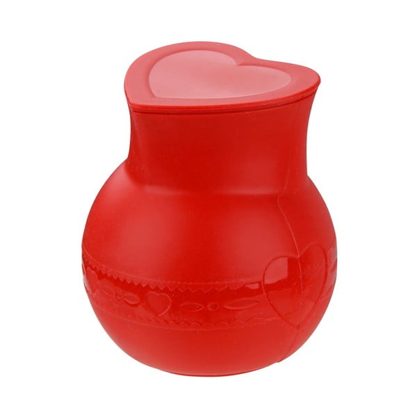 Flexxibel Love piros szilikon edény csokoládé olvasztásához, 250 ml - Dr. Oetker-image-1