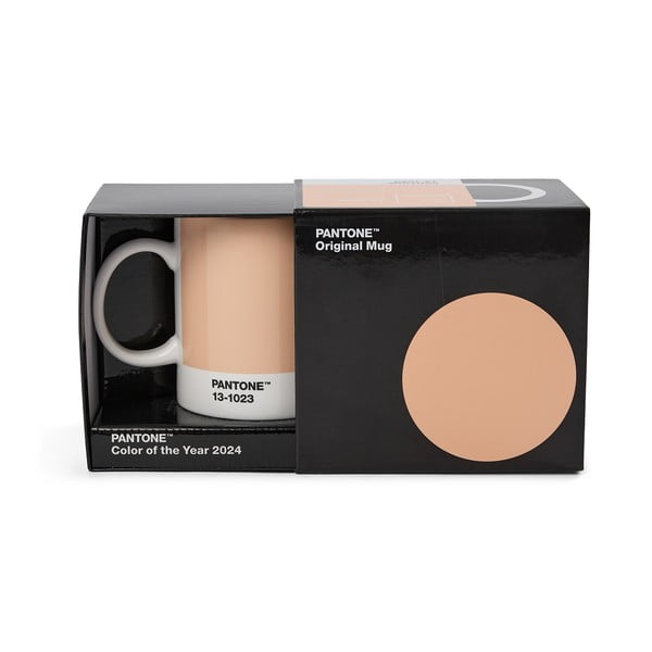 Narancssárga kerámia bögre 375 ml Peach Fuzz 13-1023 – Pantone-image-2