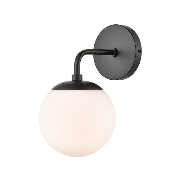 Fehér-fekete fali lámpa Sconce L - Magenta Home