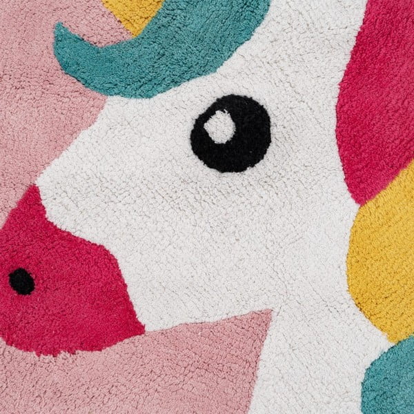 Pamut gyerek szőnyeg ø 100 cm Unicorn – Ixia-image-2
