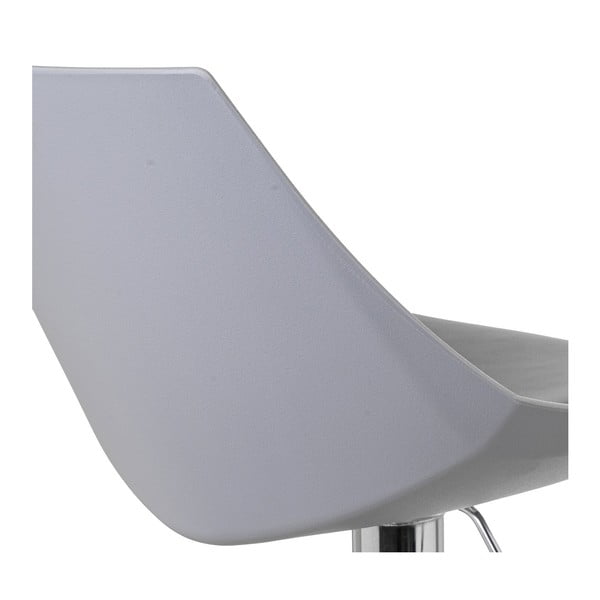 Szürke bőr utánzat állítható magasságú bárszék szett 2 db-os (ülésmagasság 56,5 cm) – Casa Selección-image-2