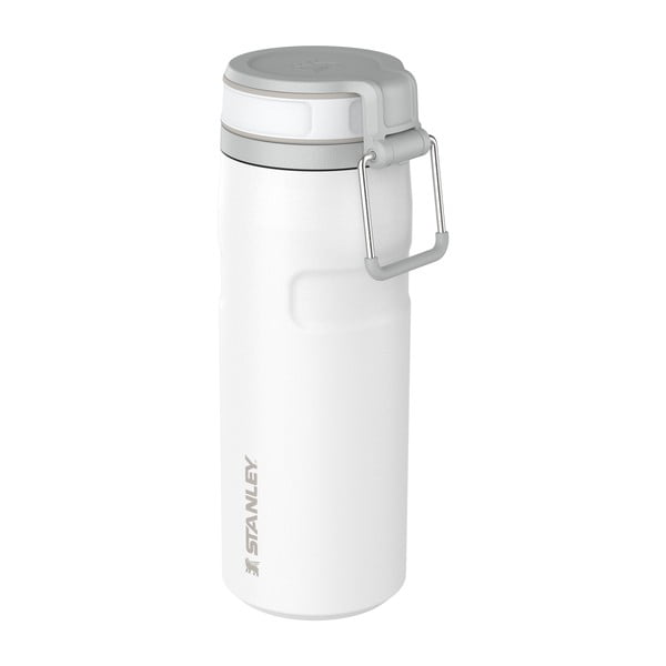 Fehér rozsdamentes acél termosz 470 ml IceFlow™ Bottle Twist Flip Frost – Stanley-image-2
