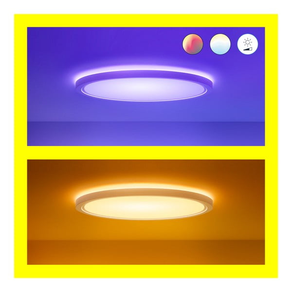 LED okos mennyezeti lámpa 22 W SuperSlim – WiZ-image-2