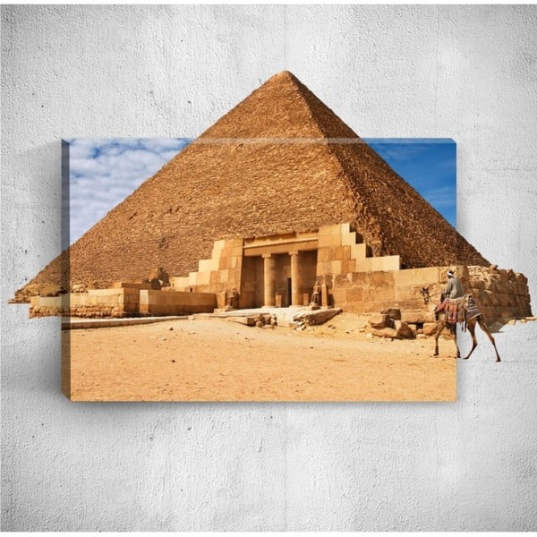 Pyramid 3D fali kép, 40 x 60 cm - Mosticx