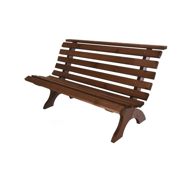 Barna tömörfa kerti pad Retro – Rojaplast-image-1