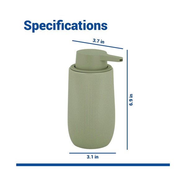 Zöld műanyag szappanadagoló 400 ml Fablo – Wenko-image-4