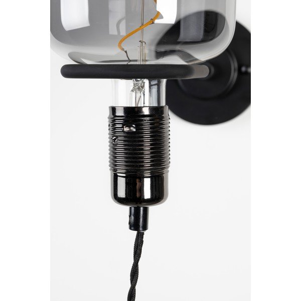 Fekete LED fali lámpa Hazy – Zuiver-image-4