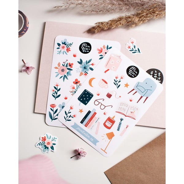 Olvasósarok vinil matrica, 10,5 x 14,5 cm - Printintin-image-2