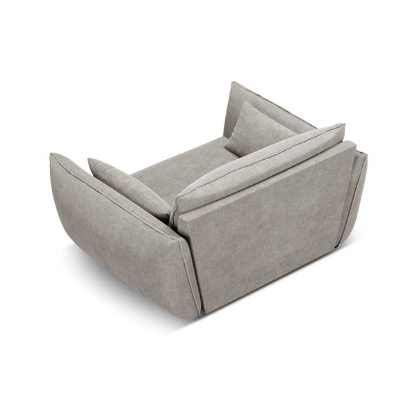 Világosszürke fotel Vanda – Mazzini Sofas-image-3