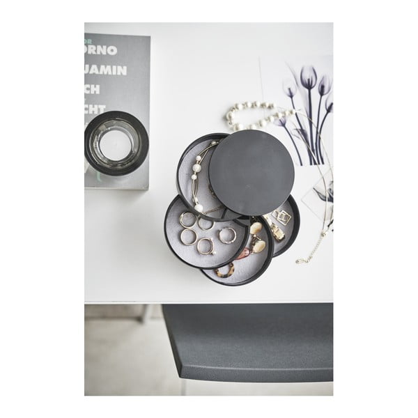 Tower fekete ékszertartó doboz - YAMAZAKI-image-2