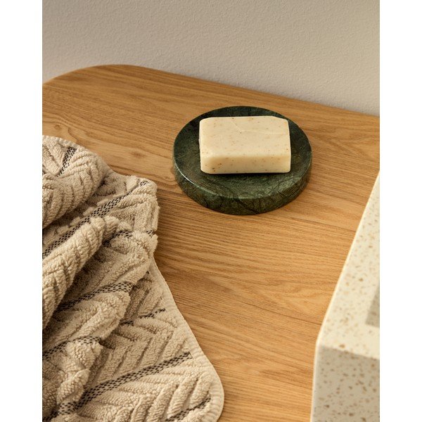 Sötétzöld márvány szappantartó Elenei – Kave Home-image-3