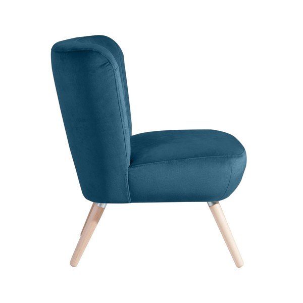 Neele Velvet kék fotel - Max Winzer-image-2