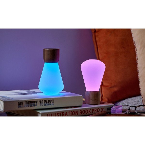 Natúr színű szabályozható asztali lámpa (magasság 13 cm) Pentagon – Gingko-image-4