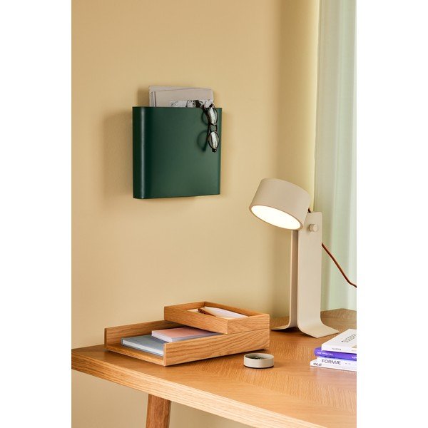 Bézs asztali lámpa (magasság 32 cm) Crea – Hübsch-image-1