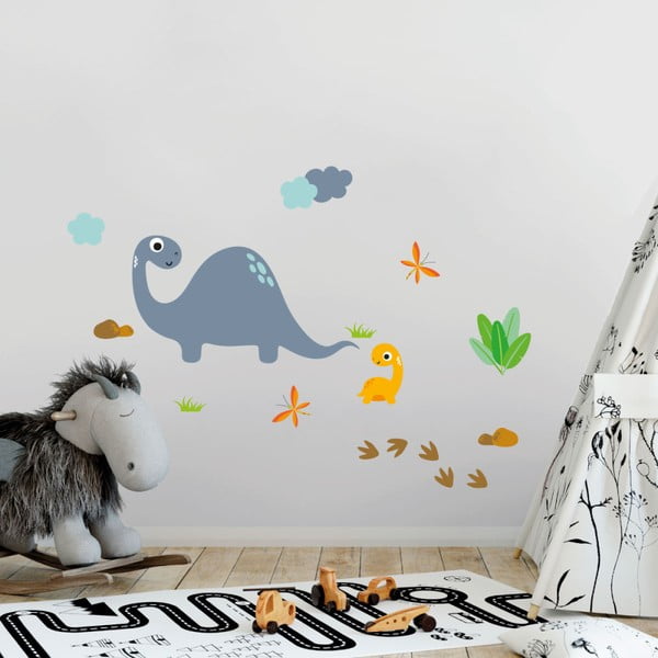 Cute Dinosaurus Stickers gyerek falmatrica - Ambiance-image-2