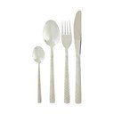 Fehér rozsdamentes acél evőeszköz készlet 24 db-os Avie – Premier Housewares